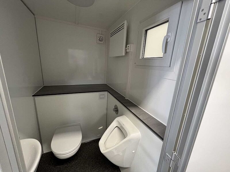 1 Damen, 1 Herren+Urinal H Toilettenanhänger