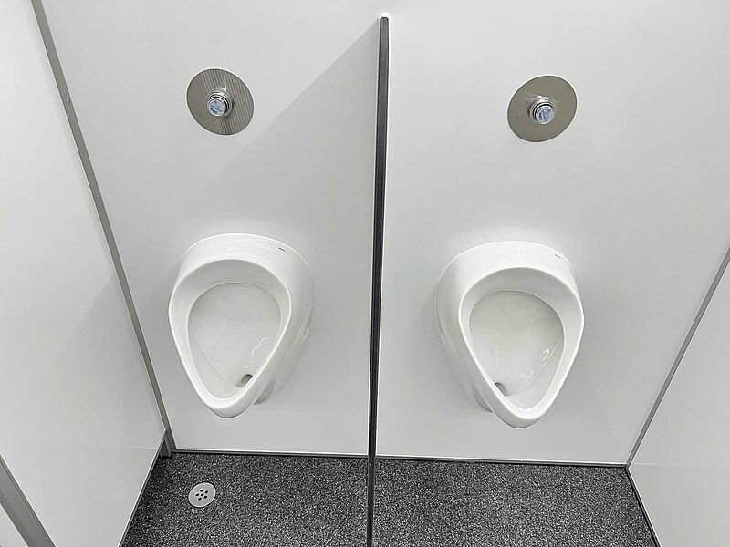 4 Damen, 2 Herren + 4 Urinale Toilettenanhänger