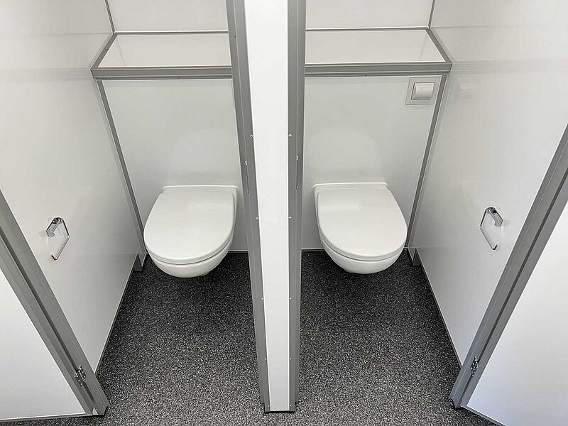 4 Damen, 2 Herren + 4 Urinale Toilettenanhänger
