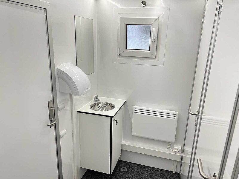 4 Damen, 2 Herren + 4 Urinale Toilettenanhänger