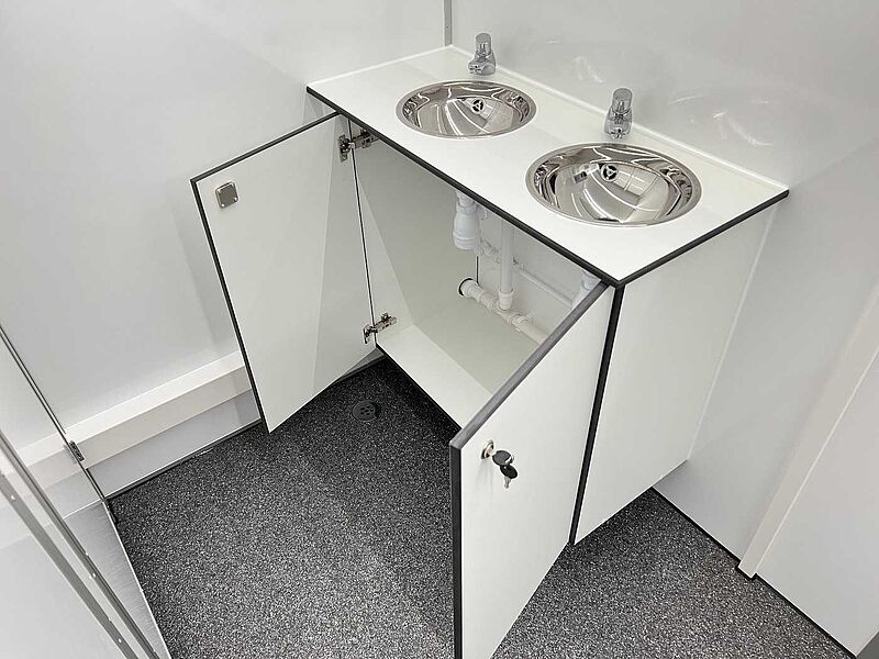4 Damen, 2 Herren + 4 Urinale Toilettenanhänger