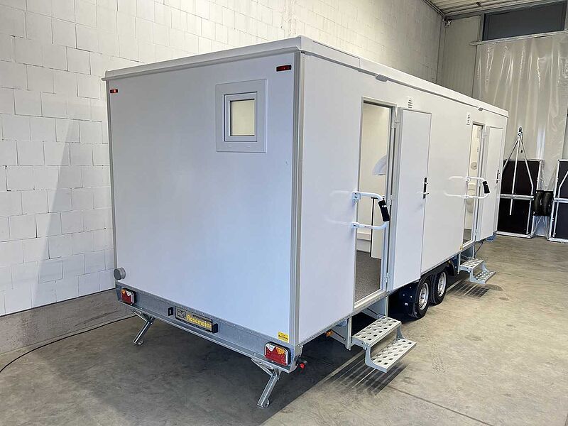 4 Damen, 2 Herren + 4 Urinale Toilettenanhänger