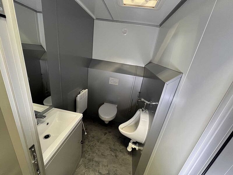 Rosemeier VE 1 Damen, 1 Herren, U SILVER Toilettenanhänger