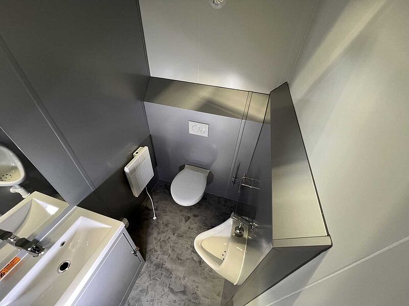 Rosemeier VE 1 Damen, 1 Herren, U SILVER Toilettenanhänger