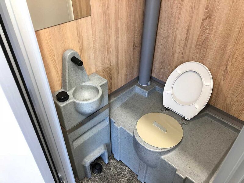Mobi 4201 WC Bauwagen