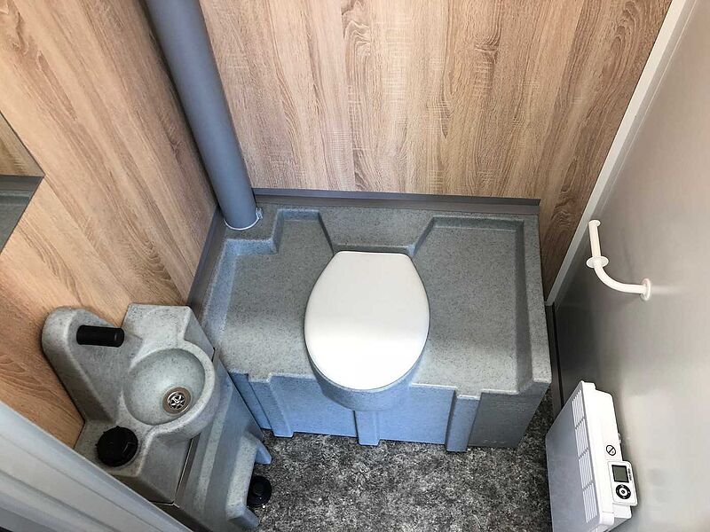 Mobi 4201 WC Bauwagen