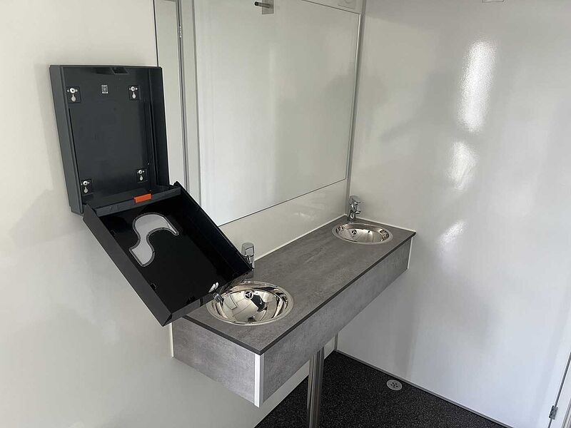 Rosemeier EW TA-NO 6 Damen, 1 Herren + 6 Urinale Toilettenanhänger