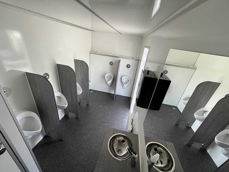 Rosemeier EW TA-NO 6 Damen, 1 Herren + 6 Urinale Toilettenanhänger