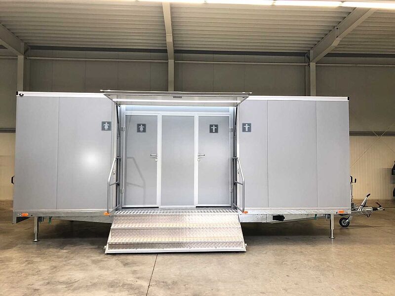 Rosemeier VE 4 Damen, 1 Herren, 4 Urinale Toilettenanhänger