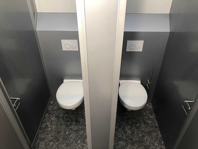 Rosemeier VE 4 Damen, 1 Herren, 4 Urinale Toilettenanhänger