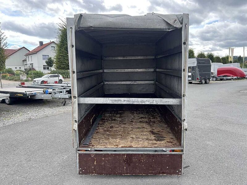 Anssems Kastenanhänger mit Plane Kastenanhänger gebremst