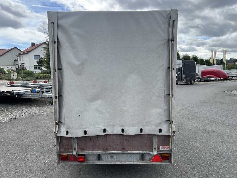 Anssems Kastenanhänger mit Plane Kastenanhänger gebremst