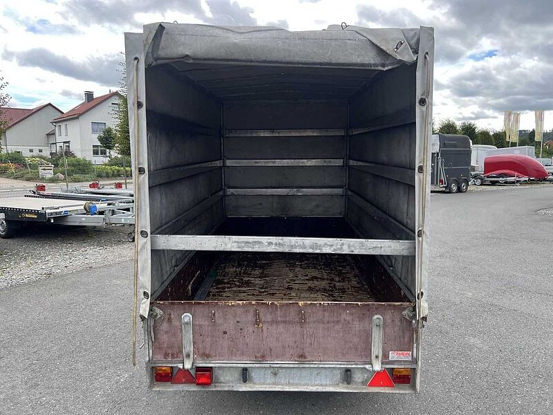 Anssems Kastenanhänger mit Plane Kastenanhänger gebremst