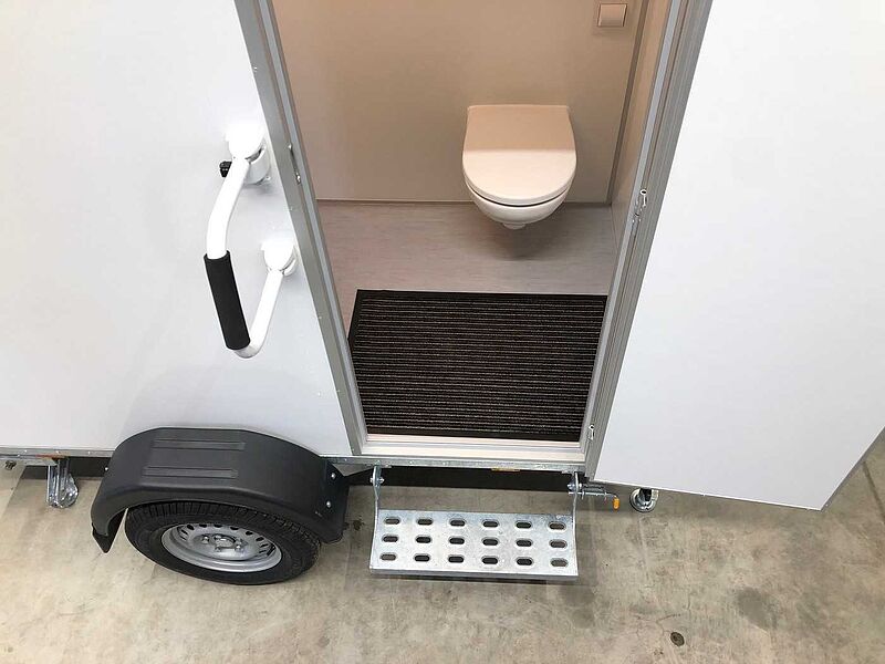 Rosemeier EW TA-NO Badanhänger mit WC ECO Toilettenanhänger