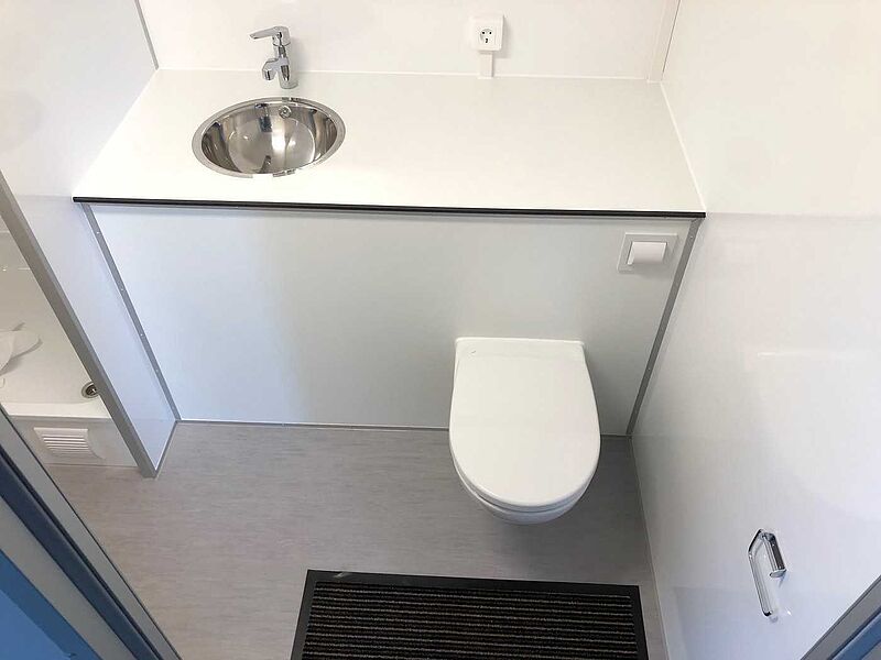 Rosemeier EW TA-NO Badanhänger mit WC ECO Toilettenanhänger