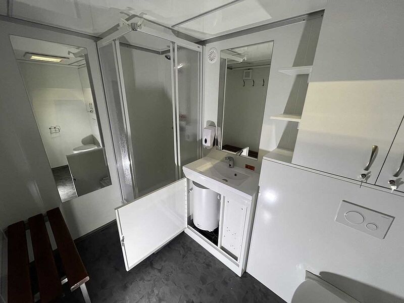 Rosemeier VE Kranbarer Container, Bad Toilettenanhänger