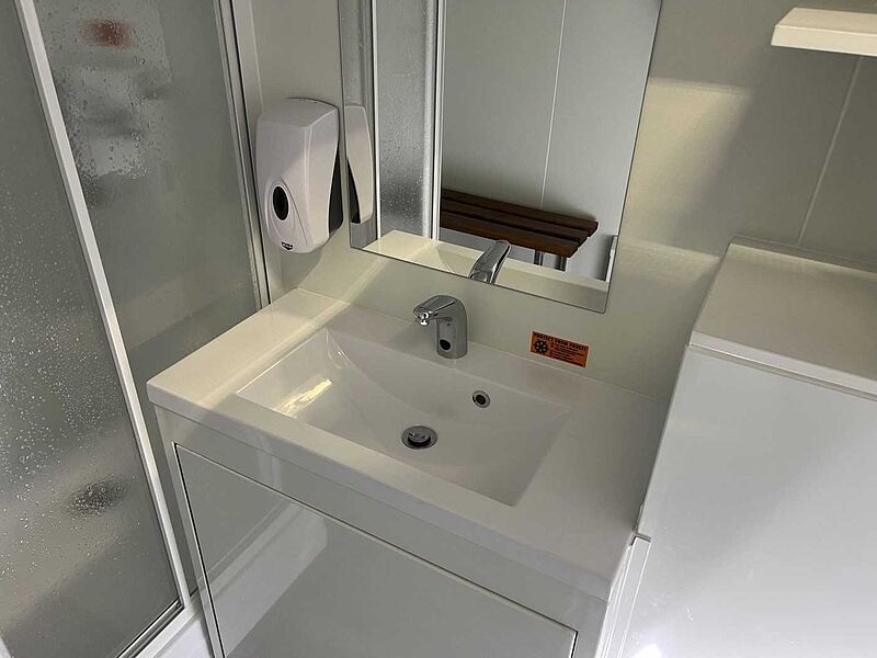 Rosemeier VE Kranbarer Container, Bad Toilettenanhänger
