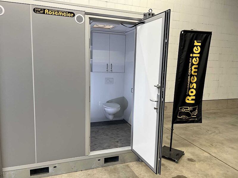 Rosemeier VE Kranbarer Container, Bad Toilettenanhänger