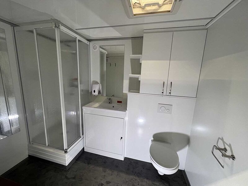 Rosemeier VE Kranbarer Container, Bad Toilettenanhänger