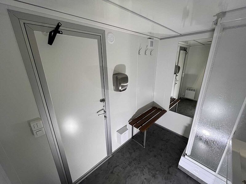 Rosemeier VE Kranbarer Container, Bad Toilettenanhänger