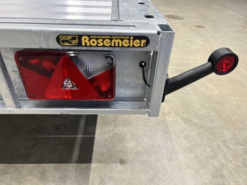 Martz GT Plateau 450/2 S 3,5T Alu Plattformanhänger