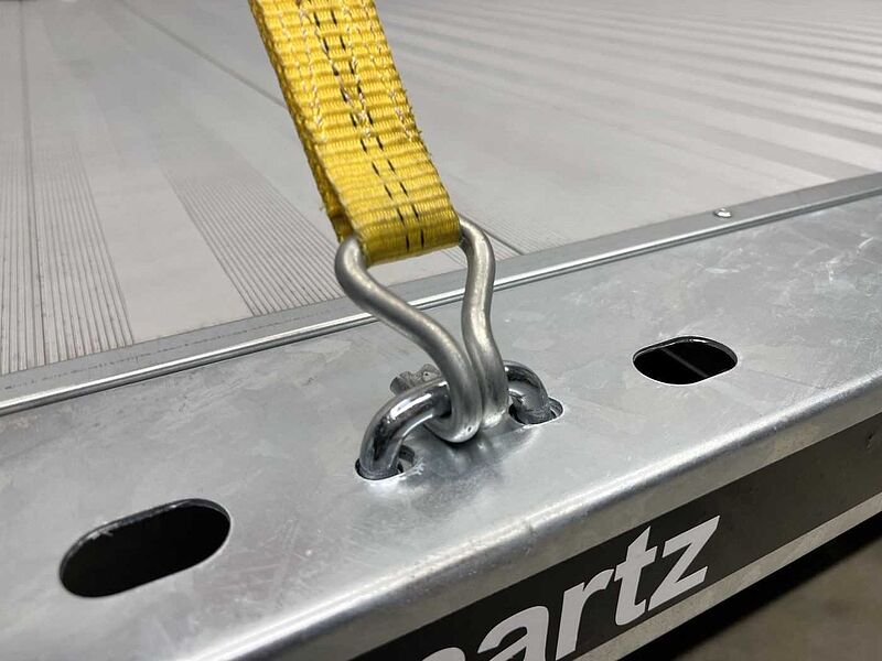 Martz GT Plateau 450/2 S 3,5T Alu Plattformanhänger