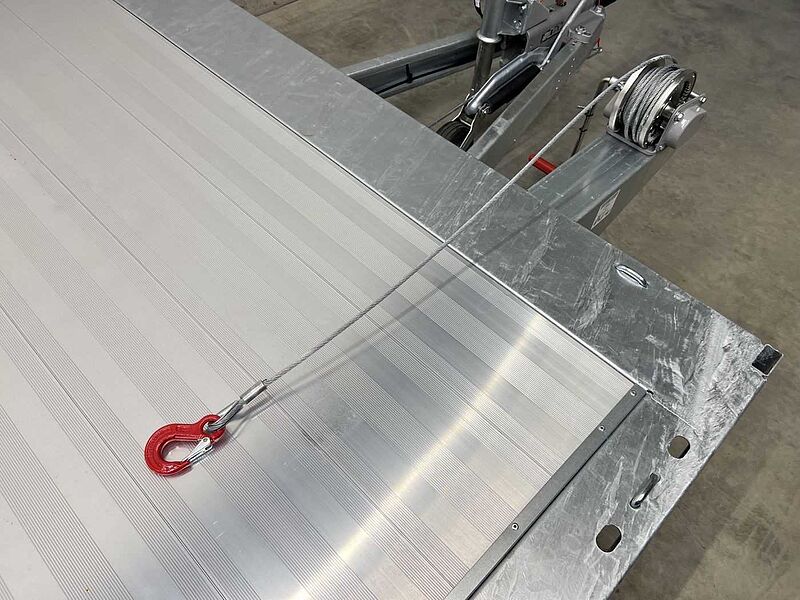 Martz GT Plateau 450/2 S 3,5T Alu Plattformanhänger