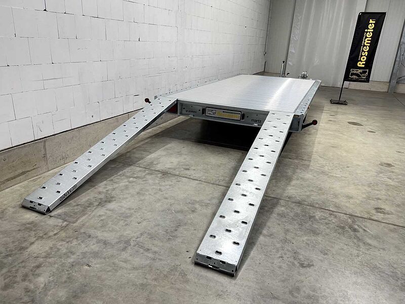 Martz GT Plateau 450/2 S 3,5T Alu Plattformanhänger