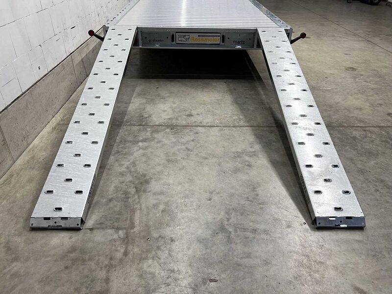 Martz GT Plateau 450/2 S 3,5T Alu Plattformanhänger
