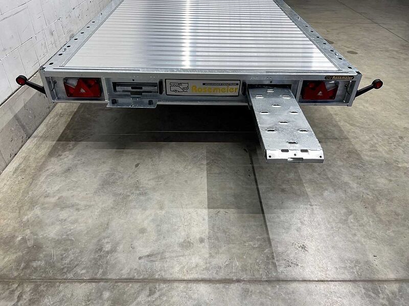 Martz GT Plateau 450/2 S 3,5T Alu Plattformanhänger