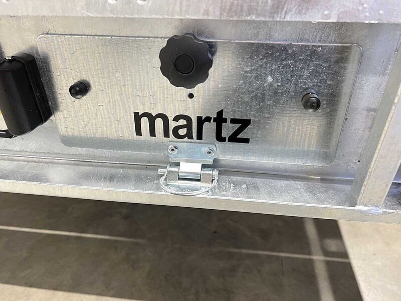 Martz GT Plateau 450/2 S 3,5T Alu Plattformanhänger