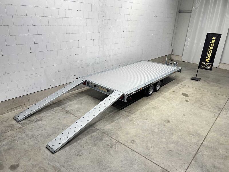 Martz GT Plateau 450/2 S 3T Alu Plattformanhänger