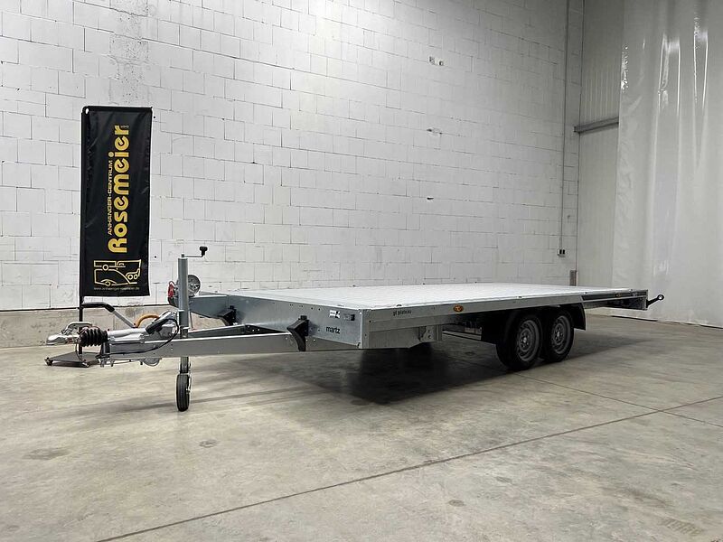 Martz GT Plateau 450/2 S 3T Alu Plattformanhänger
