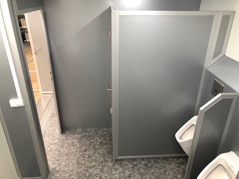 4 Damen, 1 Herren, 4 Urinale Toilettenanhänger