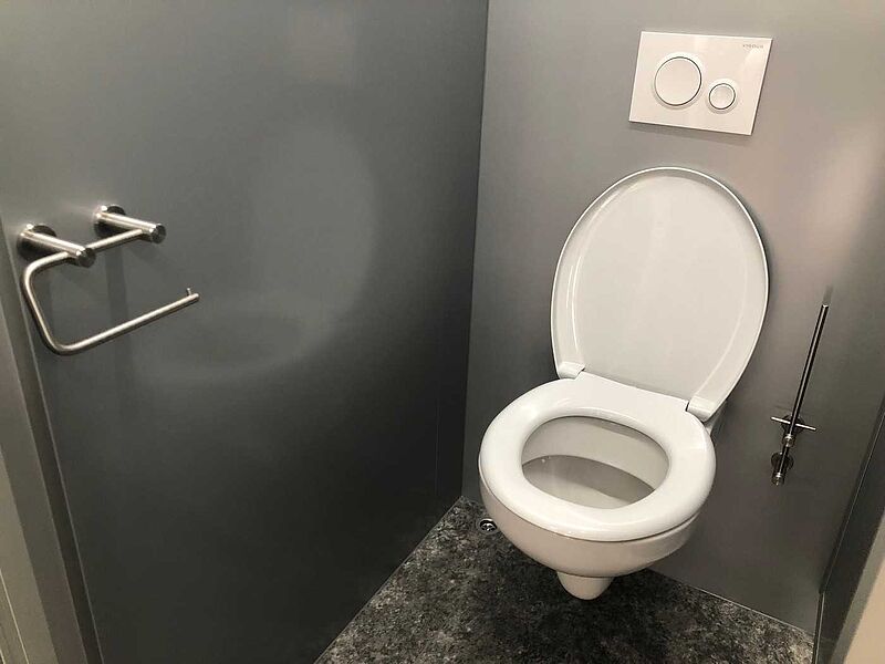 4 Damen, 1 Herren, 4 Urinale Toilettenanhänger