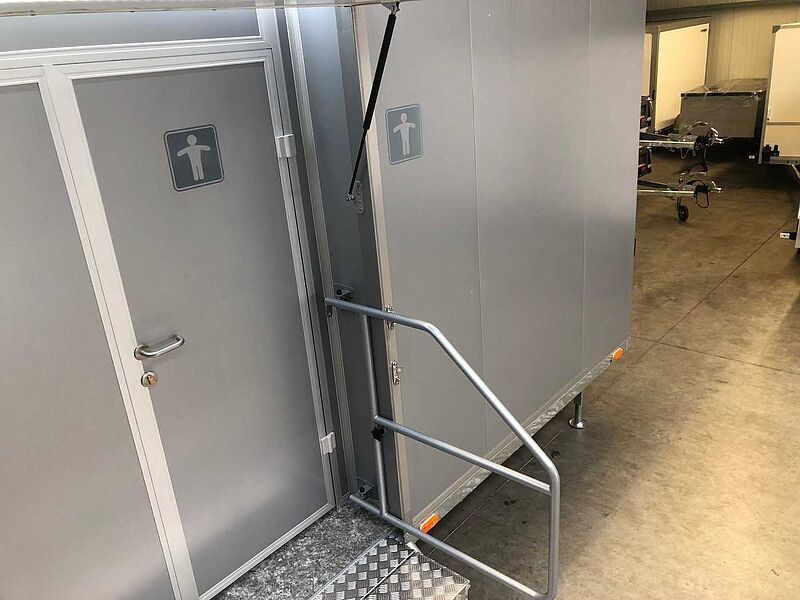4 Damen, 1 Herren, 4 Urinale Toilettenanhänger