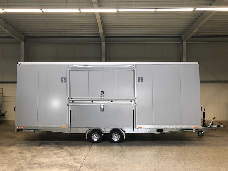 4 Damen, 1 Herren, 4 Urinale Toilettenanhänger
