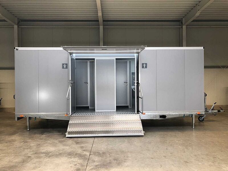 4 Damen, 1 Herren, 4 Urinale Toilettenanhänger