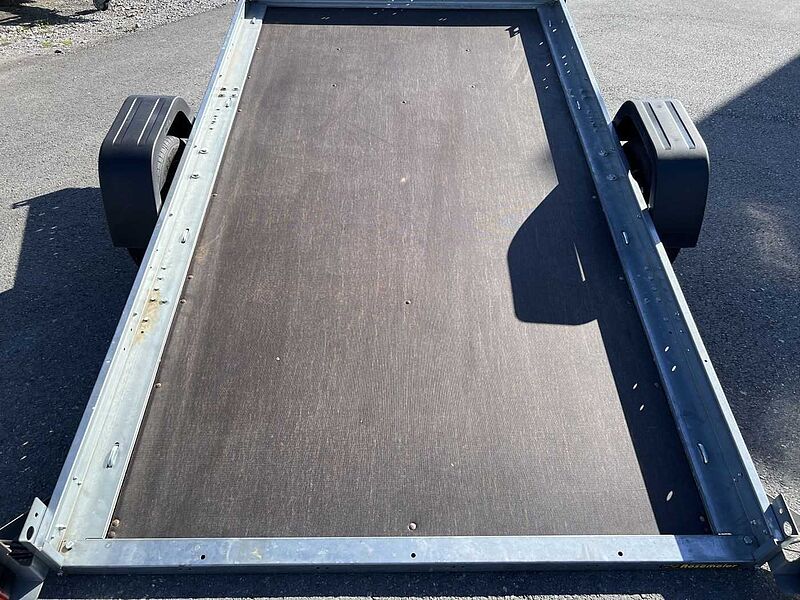 DC Plattform Motorradanhänger kippbar