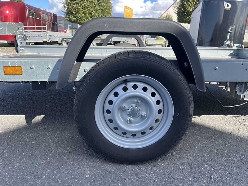 DC Plattform Motorradanhänger kippbar