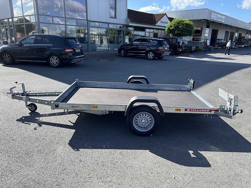 DC Plattform Motorradanhänger kippbar