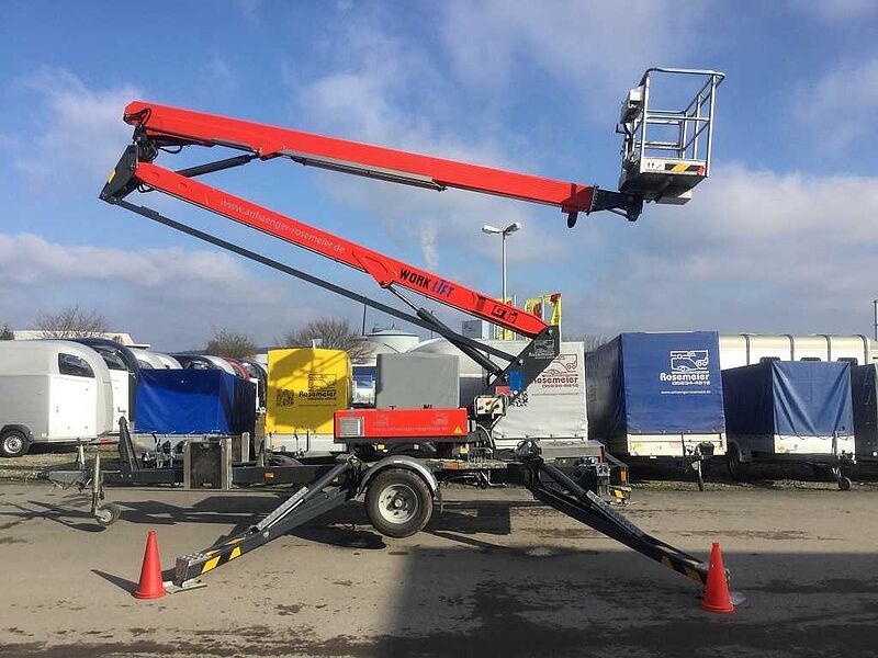 Paus Lift GT 18A Sonderanhänger Mietgerät Maschinentransporter
