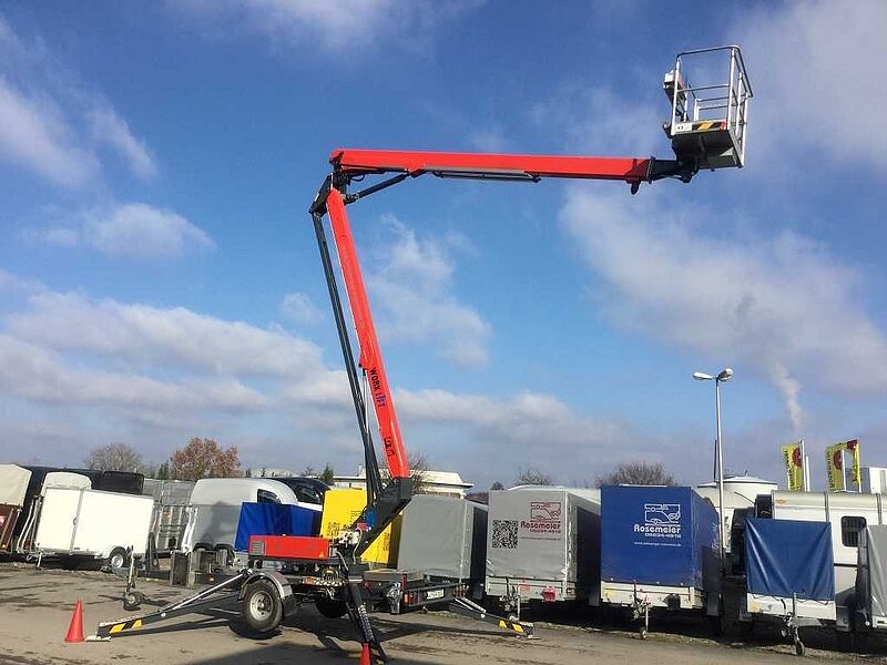 Paus Lift GT 18A Sonderanhänger Mietgerät Maschinentransporter