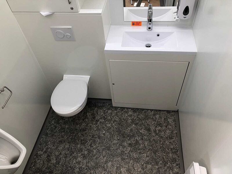 Rosemeier VE Badanhänger + separates WC Toilettenanhänger