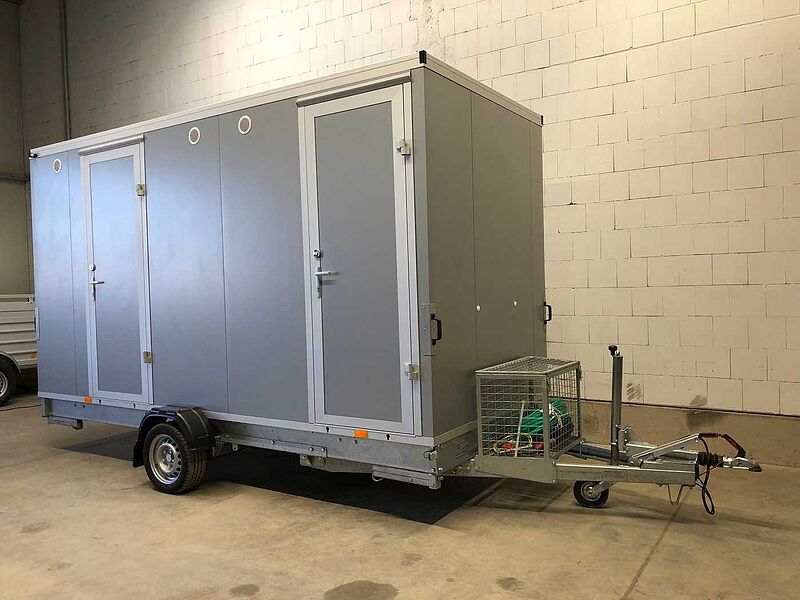 Rosemeier VE Badanhänger + separates WC Toilettenanhänger