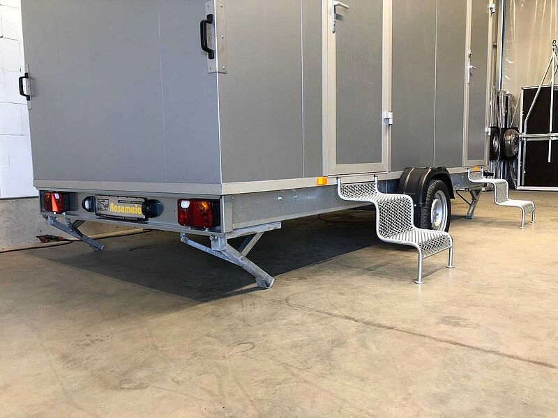 Rosemeier VE Badanhänger + separates WC Toilettenanhänger