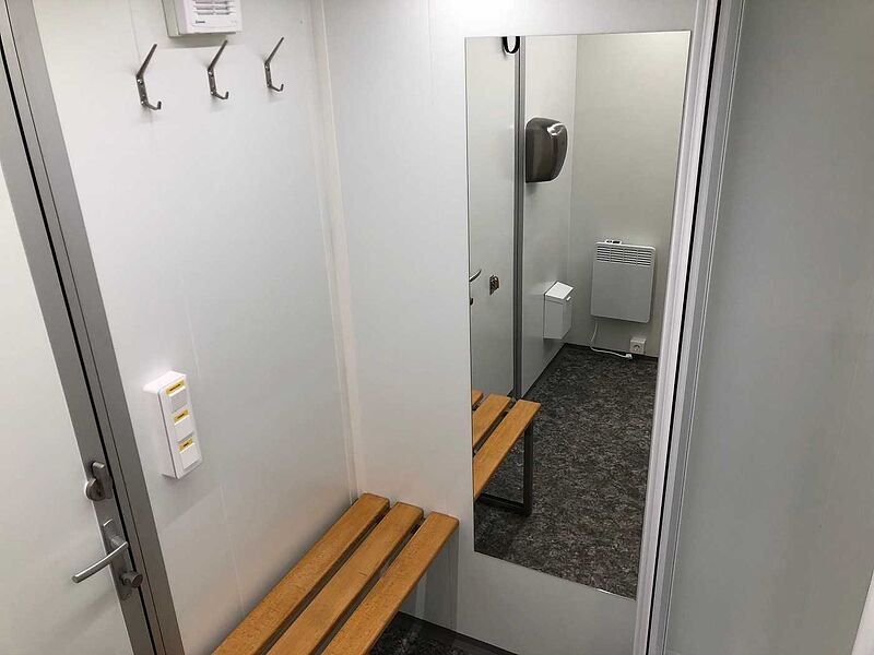 Rosemeier VE Badanhänger + separates WC Toilettenanhänger