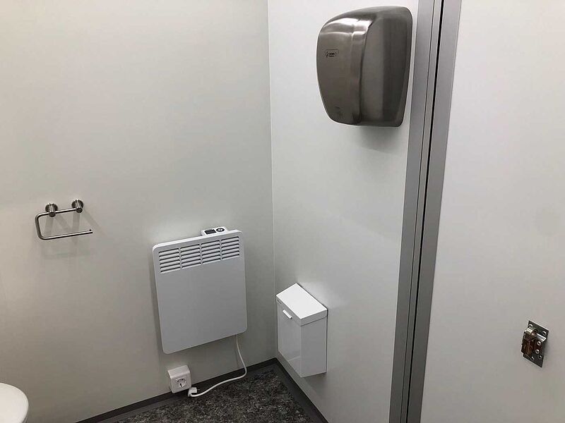 Rosemeier VE Badanhänger + separates WC Toilettenanhänger