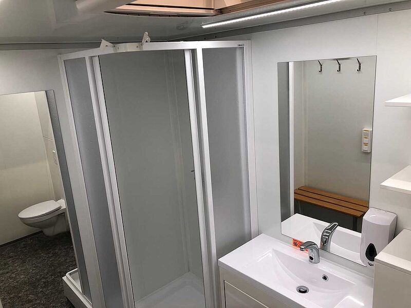Rosemeier VE Badanhänger + separates WC Toilettenanhänger