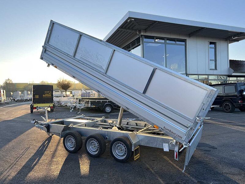 Humbaur HTK 3500.41 Tridem EP BWAufs. Dreiseitenkipper